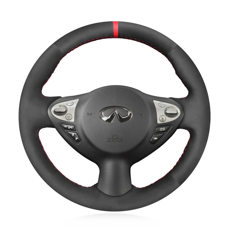 Steering Wheel Cover for Infiniti FX35 FX37 FX50 QX70 2009-2018 Cover My Wheel