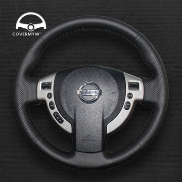 Steering Wheel Cover for Nissan Qashqai Qashqai+2 X-Trail NV200 Evalia Serena AD Dualis 2005–2020