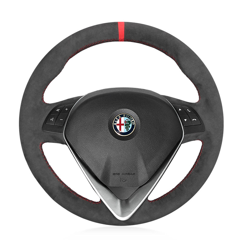 Steering Wheel Cover for Alfa Romeo Giulietta (2014–2021) & MiTo (2014–2019) Cover My Wheel