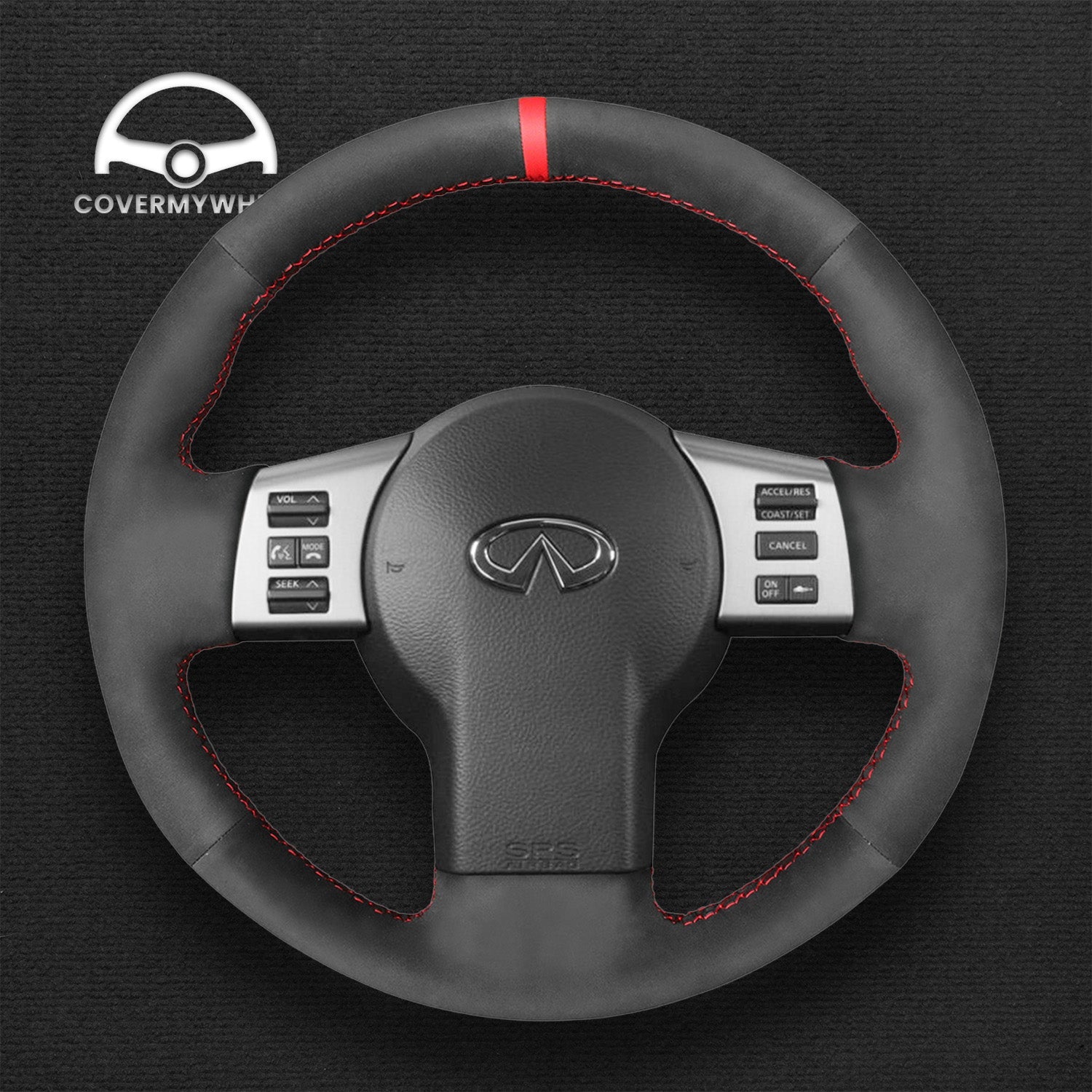 Steering Wheel Cover for Nissan 350Z 2002-2009 Cover My Wheel