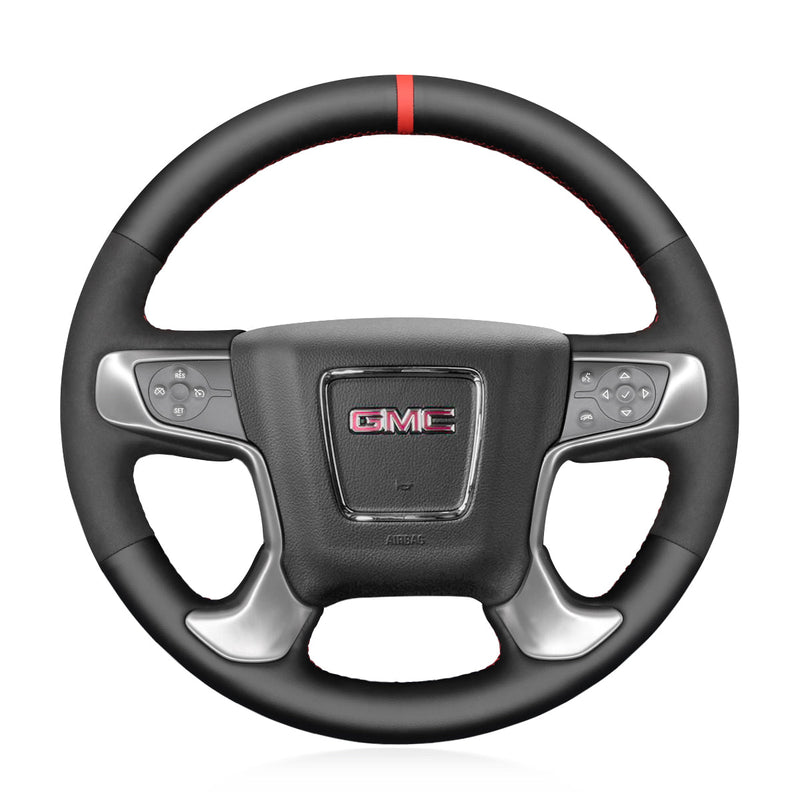 Steering Wheel Cover for GMC Sierra 1500 2014–2019 Sierra 2500/3500 2015–2019 Yukon (XL) 2020 Cover My Wheel