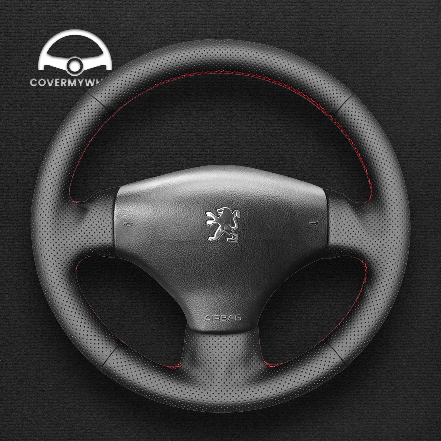 Steering Wheel Cover for Peugeot 206 2003–2006 Cover My Wheel