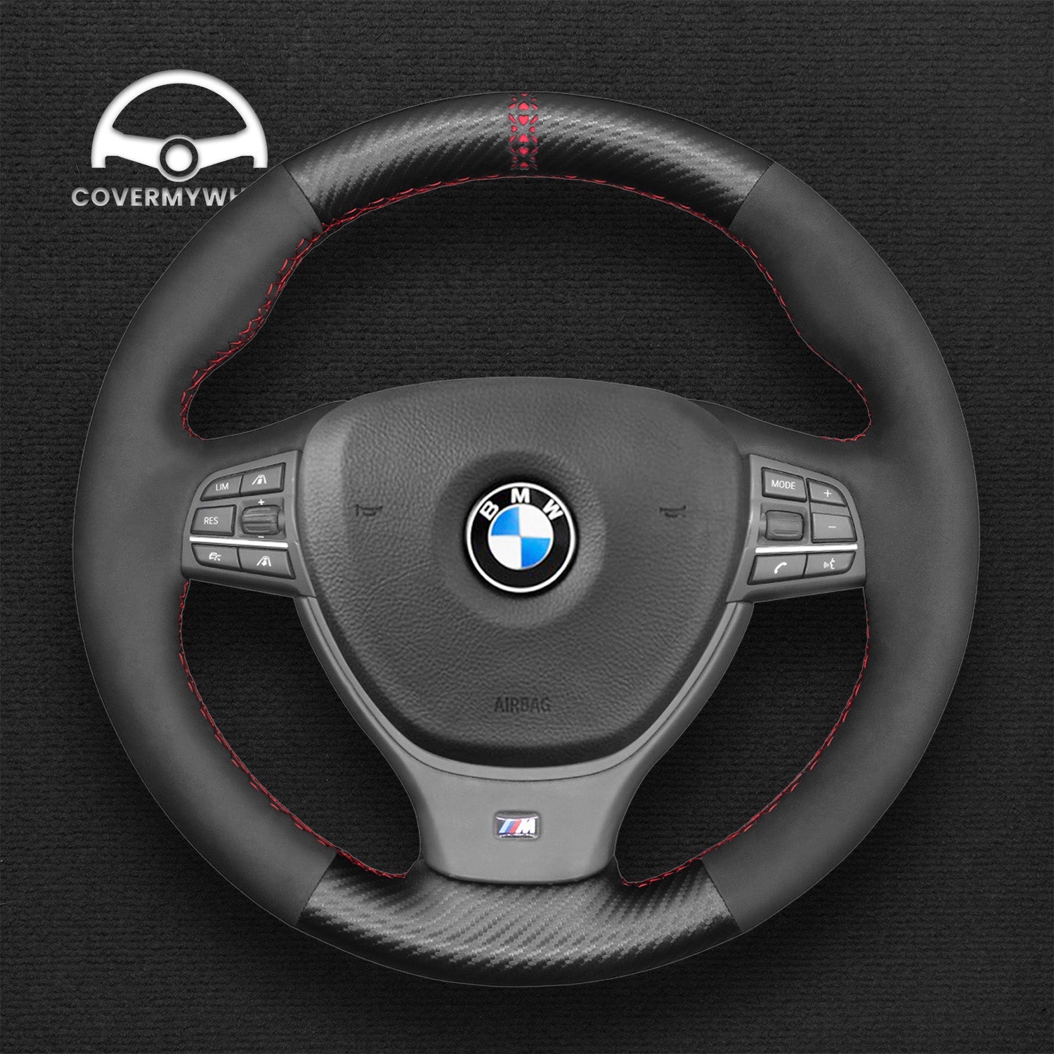 Steering Wheel Cover for BMW 5 Series M5 Cover My Wheel
