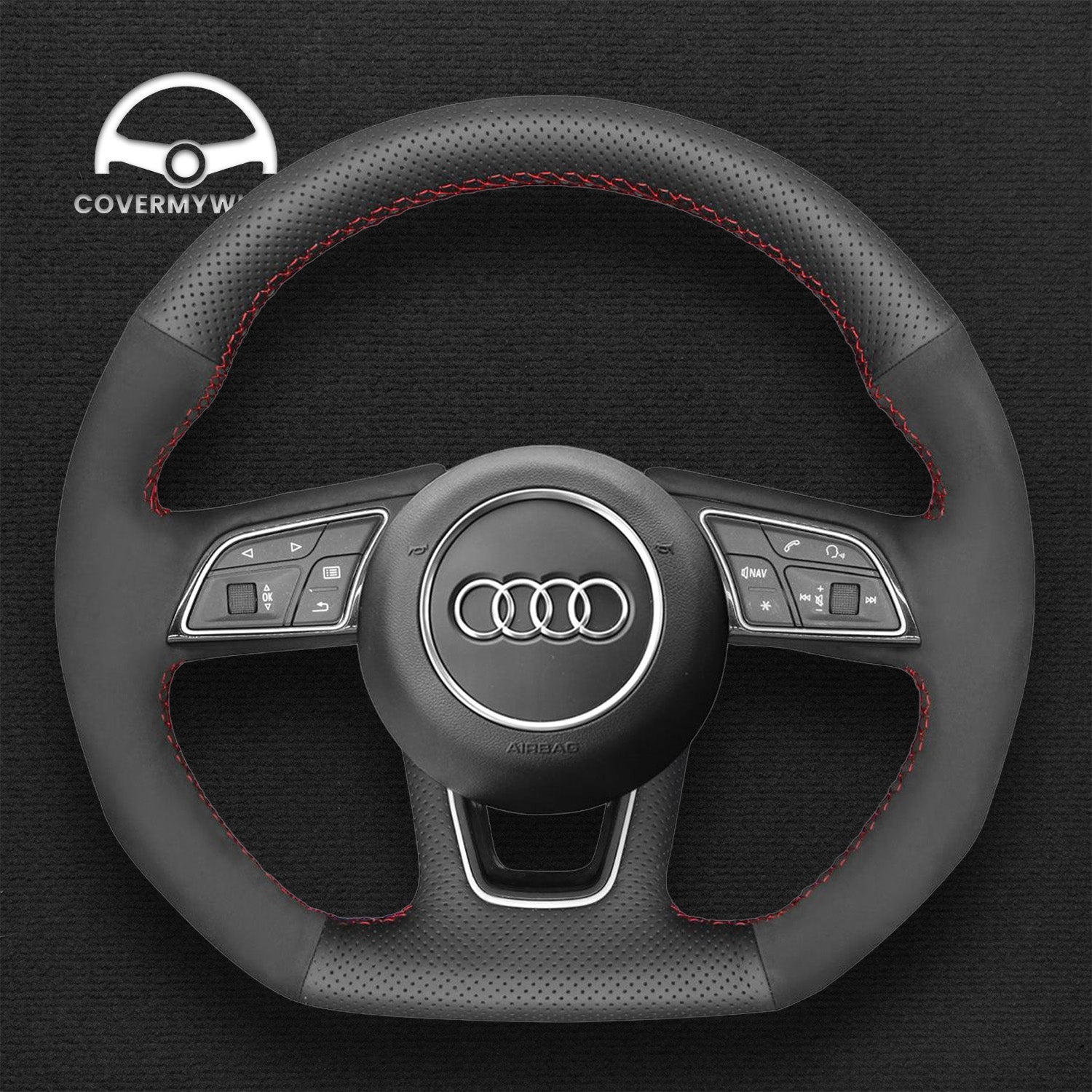 Steering Wheel Cover for Audi A3 S3 RS3 Cover My Wheel