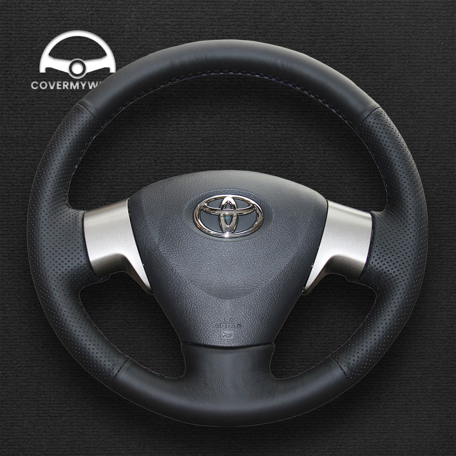 Steering Wheel Cover for Toyota Corolla Auris Ractis Matrix Noah Sienta Aygo 2005-2015 Cover My Wheel