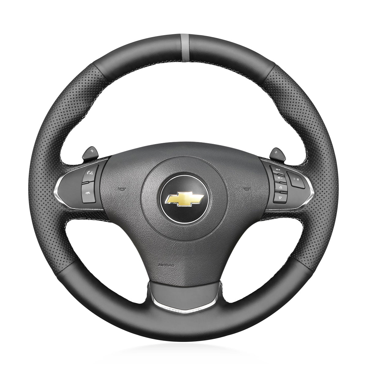 Steering Wheel Cover for Chevrolet Corvette C6 (2012–2013) Cover My Wheel