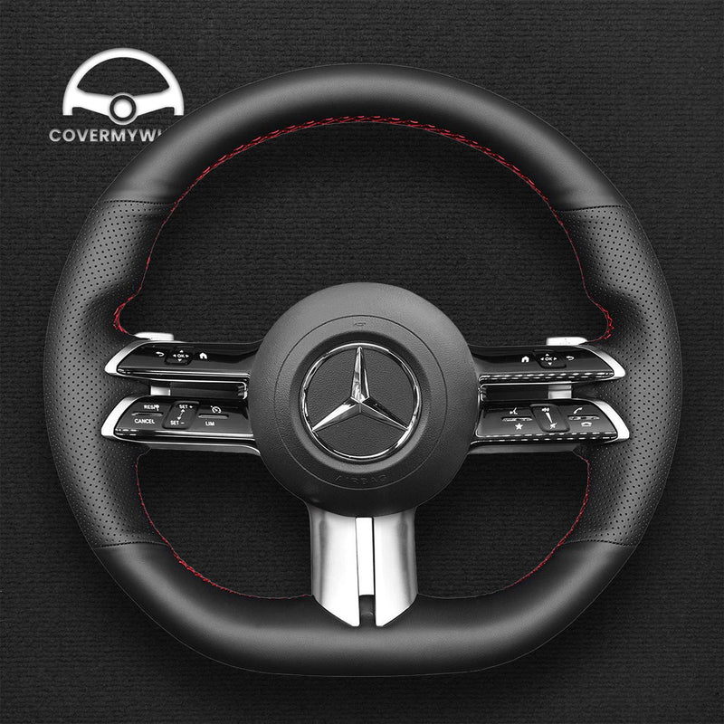 Steering Wheel Cover for Mercedes AMG-Sport W206 W213 V297 Cover My Wheel