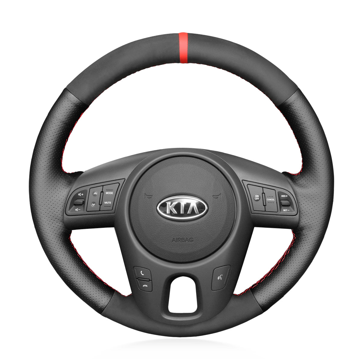 Steering Wheel Cover for Kia Forte, Forte Koup, Forte5, Soul & Rio (2009–2014) Cover My Wheel