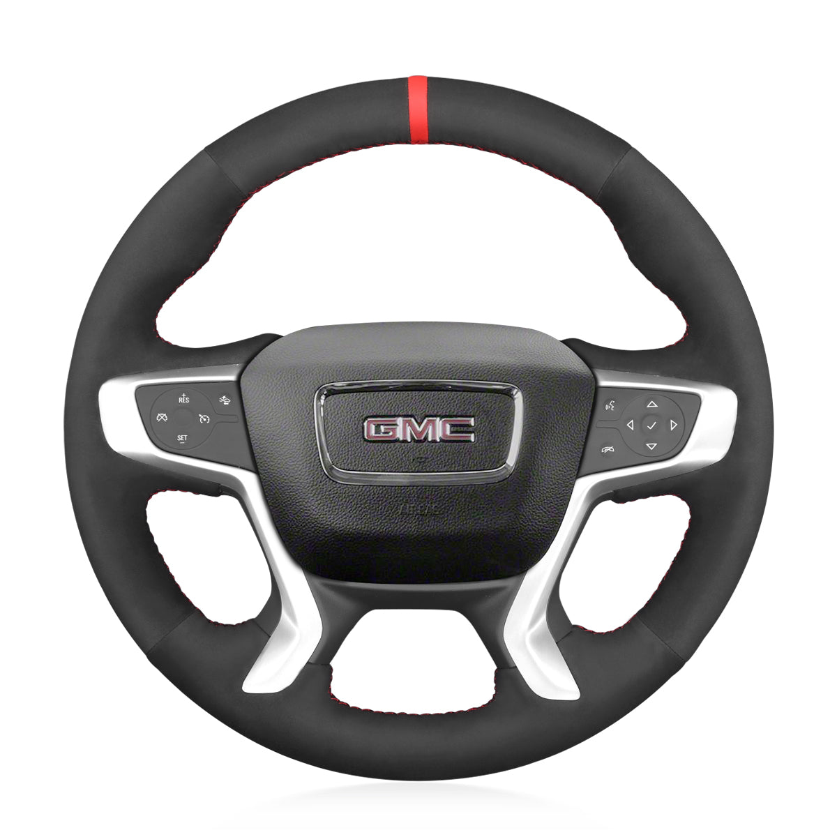 Steering Wheel Cover for GMC Acadia 2017–2022 Canyon 2015–2021 Terrain 2018–2022 Cover My Wheel