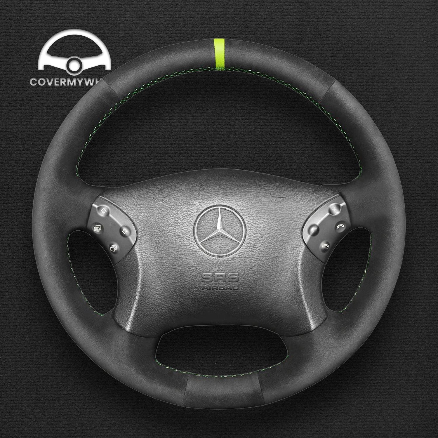 Steering Wheel Cover for Mercedes C-Class W203 C32 AMG Cover My Wheel