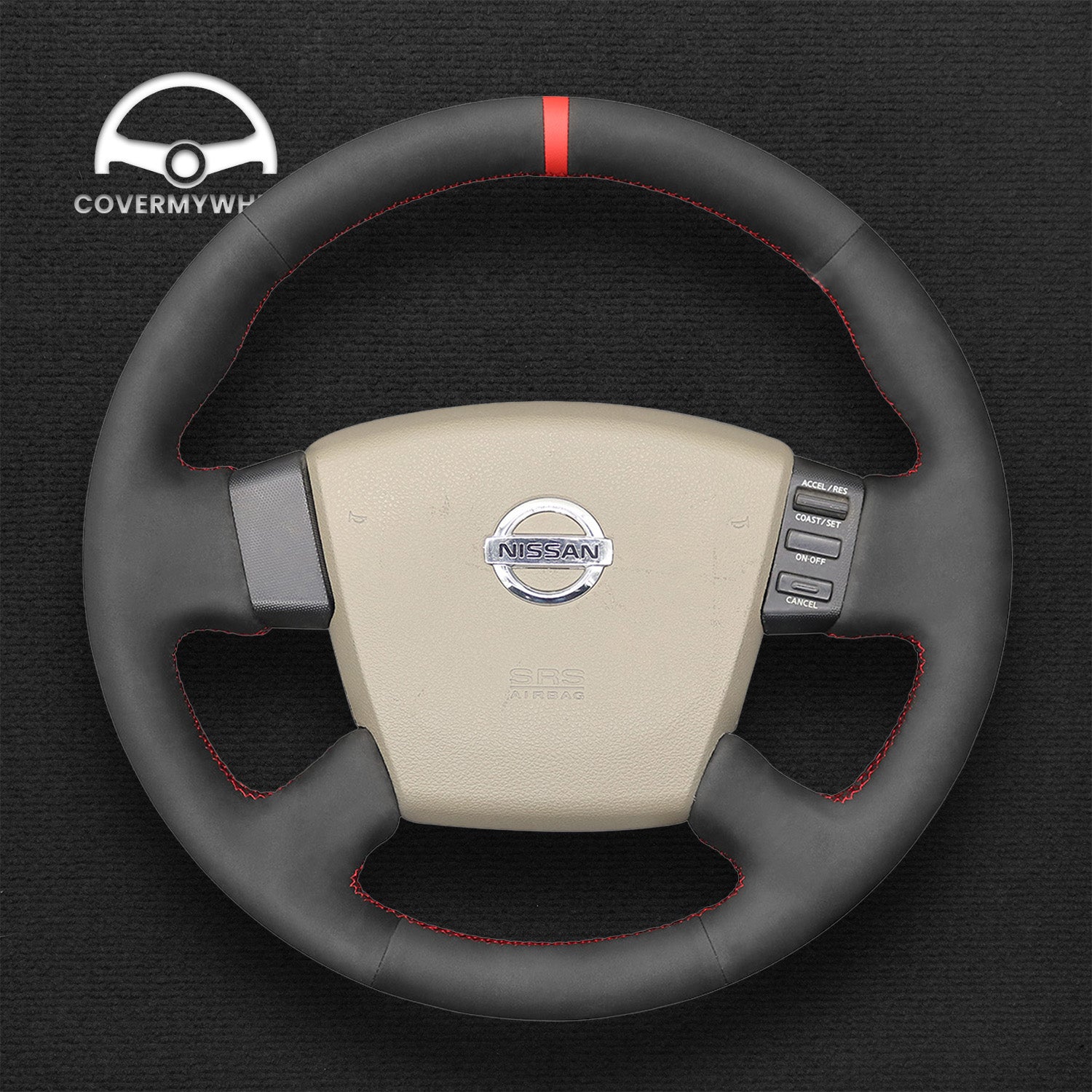 Steering Wheel Cover for Renault SM5 2010–2015