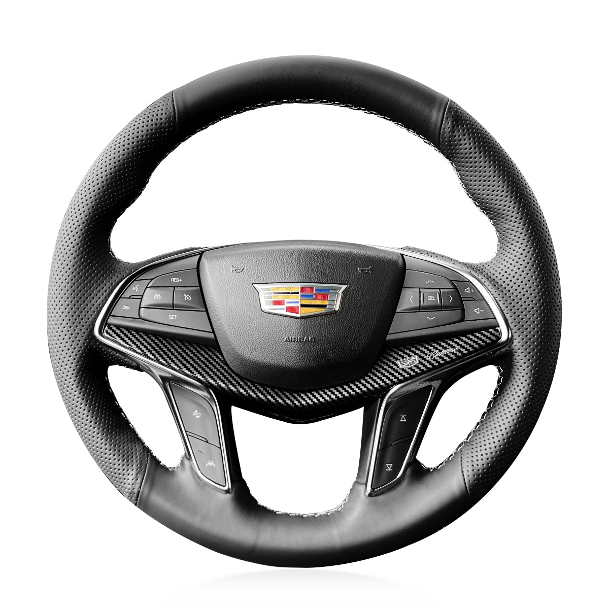 Steering Wheel Cover for Cadillac CT6 XT5 2016-2018 Cover My Wheel