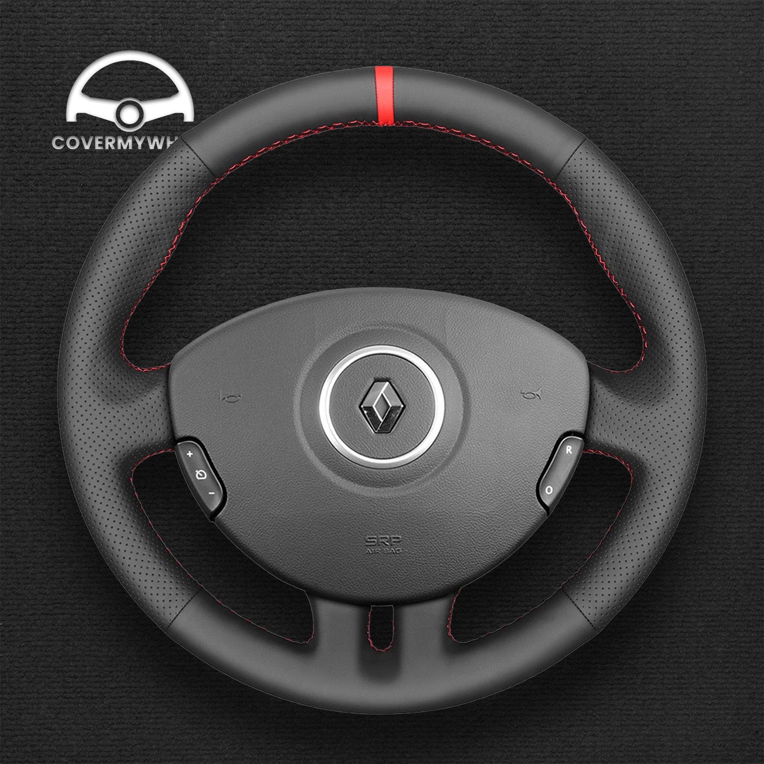 Steering Wheel Cover for Renault Clio III 2005–2012 Cover My Wheel