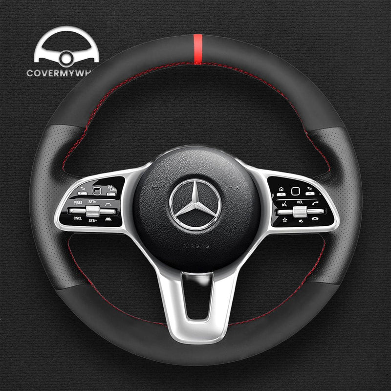 Steering Wheel Cover for Mercedes W177 W205 C118 C257 W213 X243 W463 H247 X247 X253 X167 Cover My Wheel