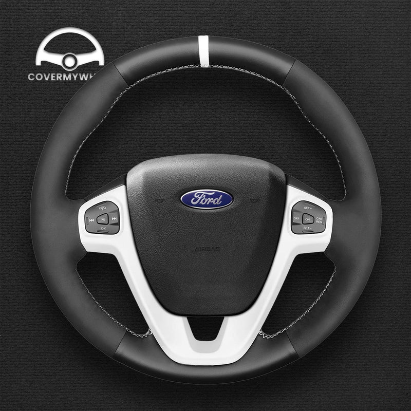 Steering Wheel Cover for Ford Fiesta 2011-2019 Cover My Wheel