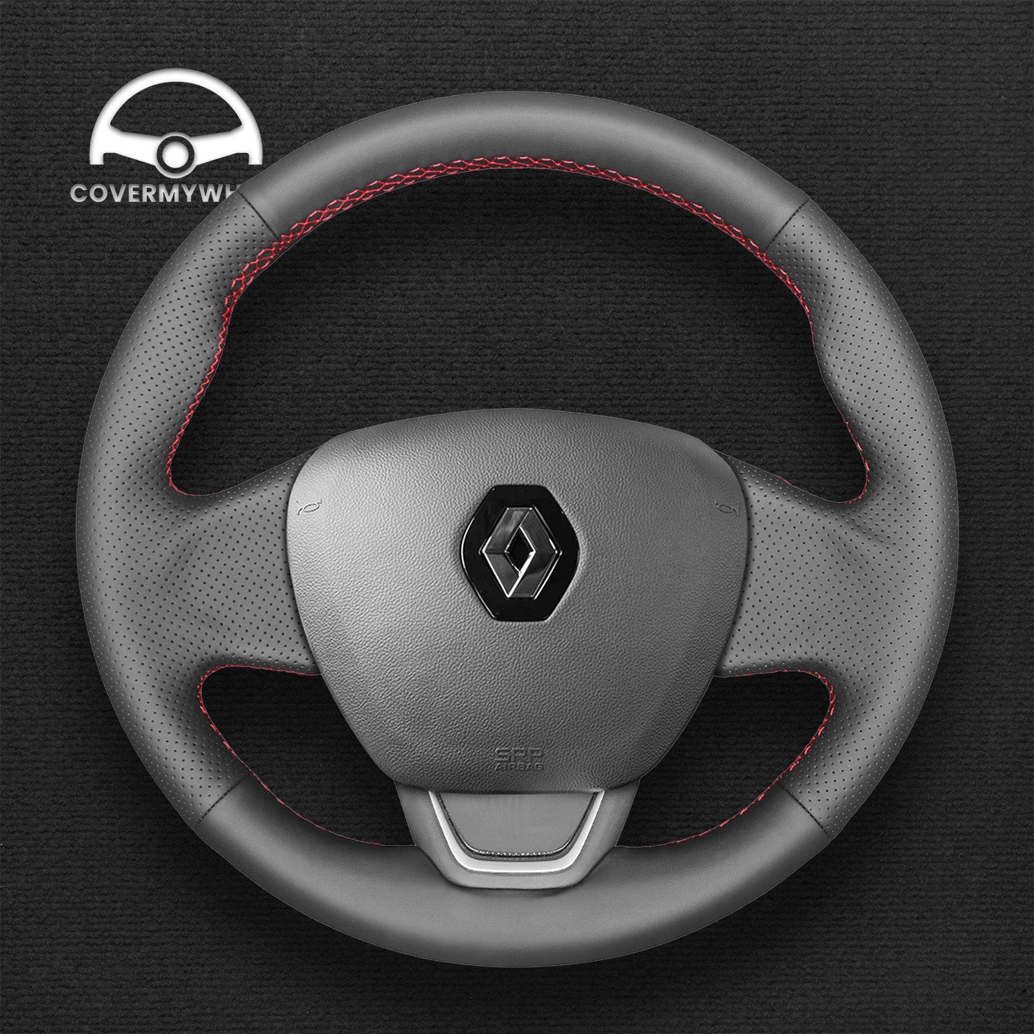 Steering Wheel Cover for Renault Captur Kaptur 2016–2020 Cover My Wheel