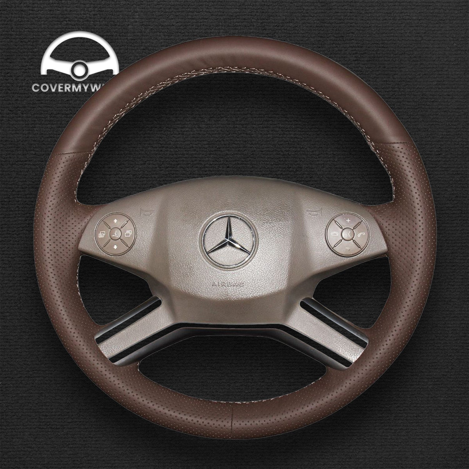 Steering Wheel Cover for Mercedes X164 W164 Cover My Wheel