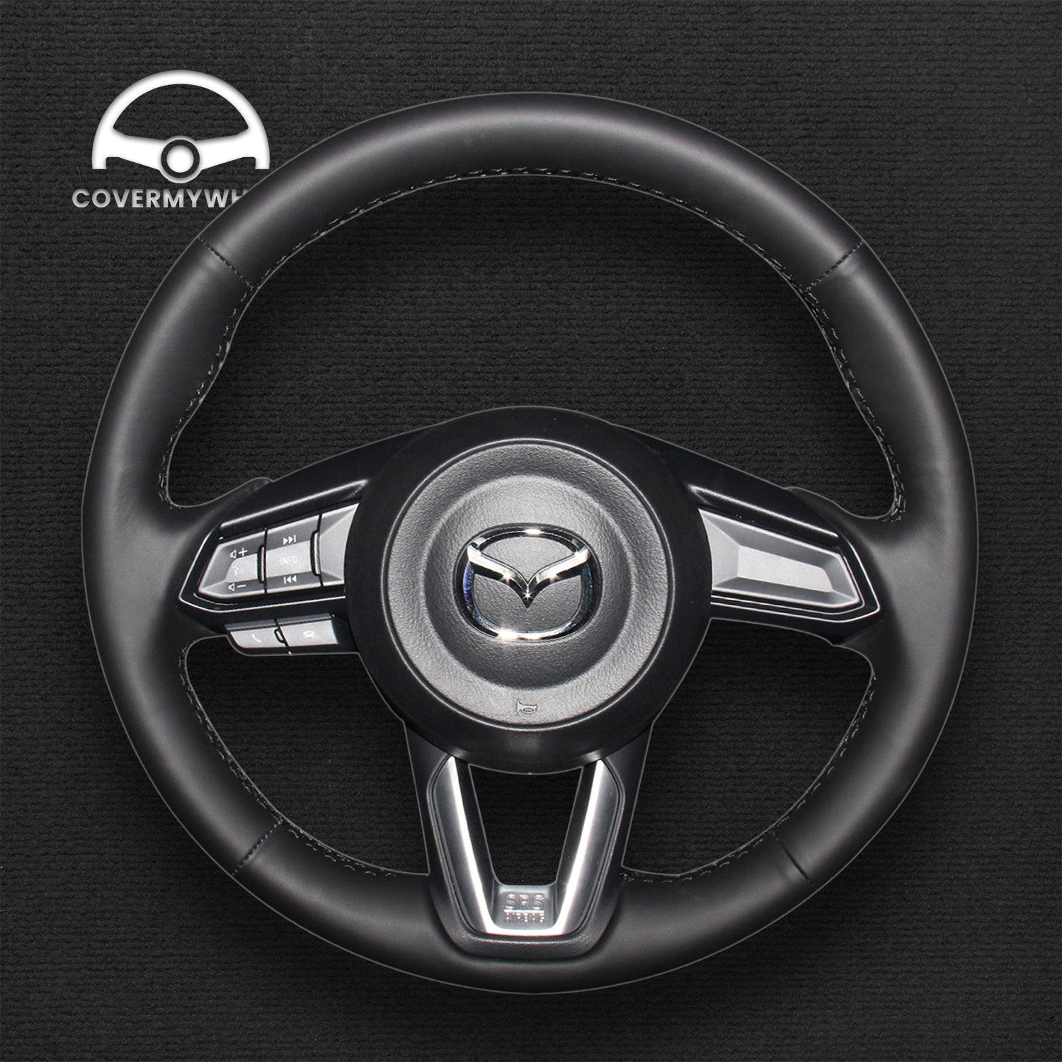 Steering Wheel Cover for Mazda 3 Axela 6 Atenza CX-5 CX-9 2016–2019 Cover My Wheel