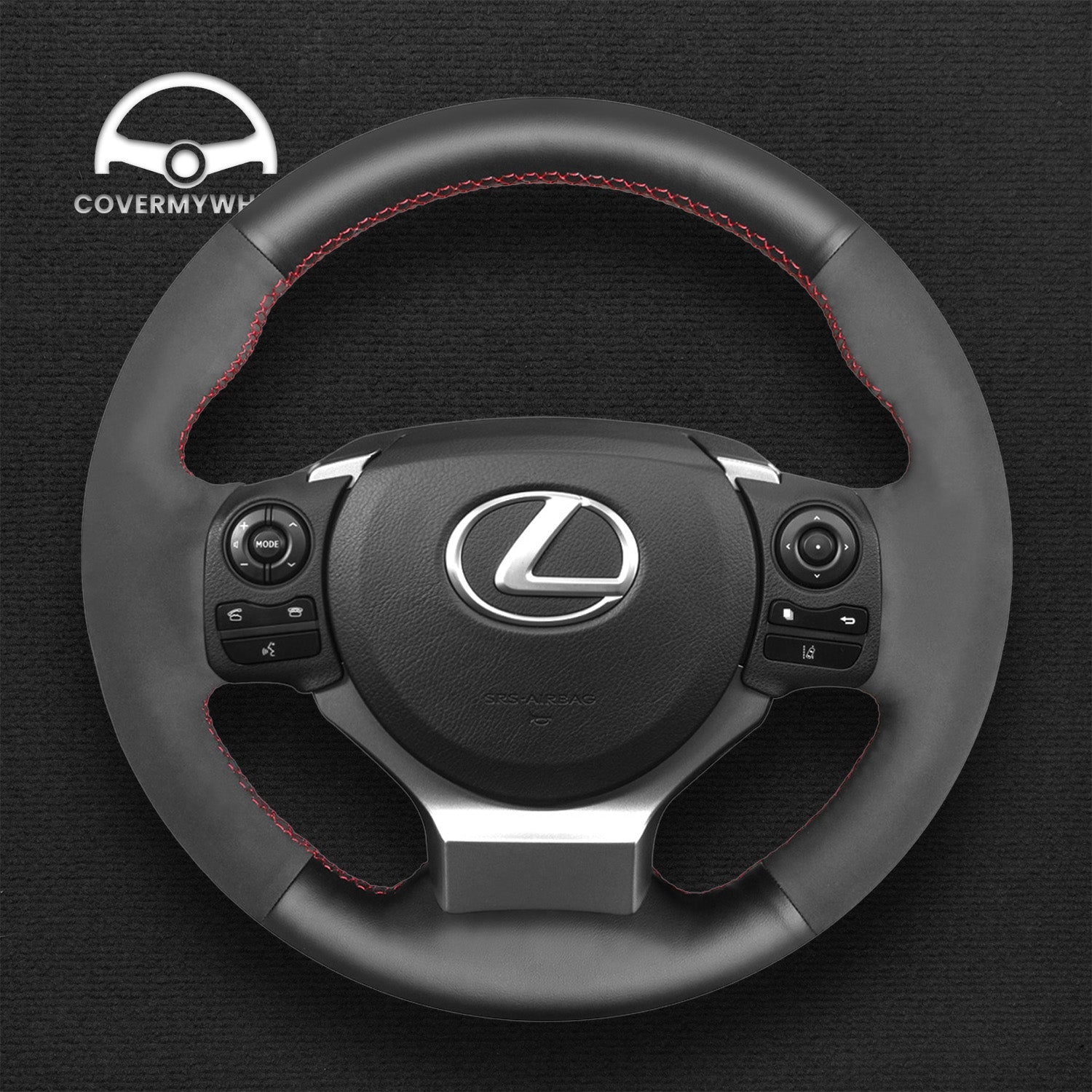 Steering Wheel Cover for Lexus IS200t IS250 IS500 IS F-Sport 2014 - 2024 Cover My Wheel