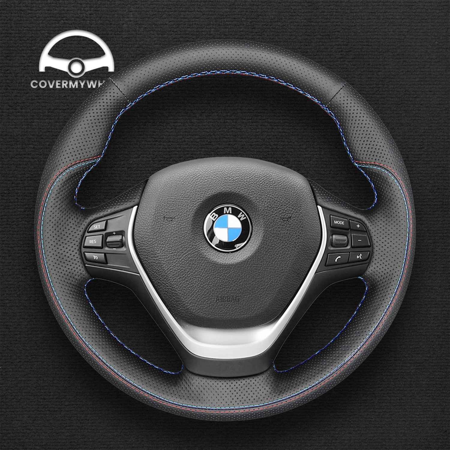 Steering Wheel Cover for BMW F22 F23 F30 F34 F32 F33 F36 Cover My Wheel