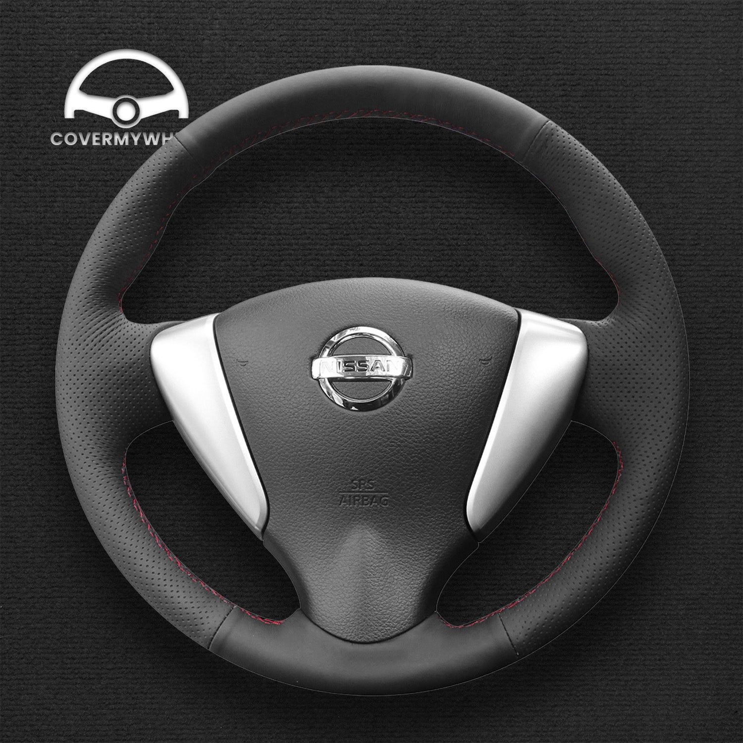 Steering Wheel Cover for Nissan Sentra Versa Versa Note NV200 2013–2021 Cover My Wheel