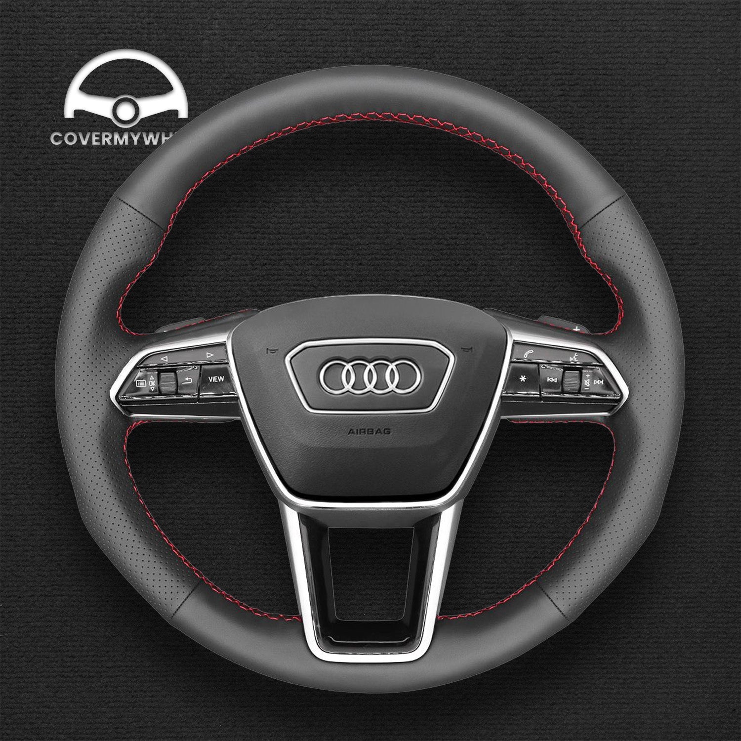 Steering Wheel Cover for Audi A6 S6 A7 S7 Cover My Wheel
