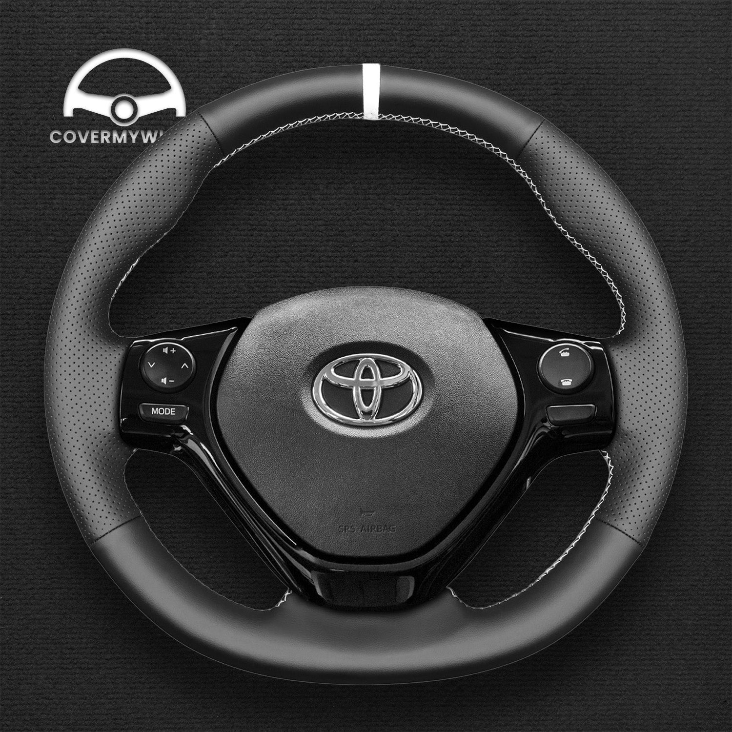 Steering Wheel Cover for Peugeot 108 2014–2021 Cover My Wheel