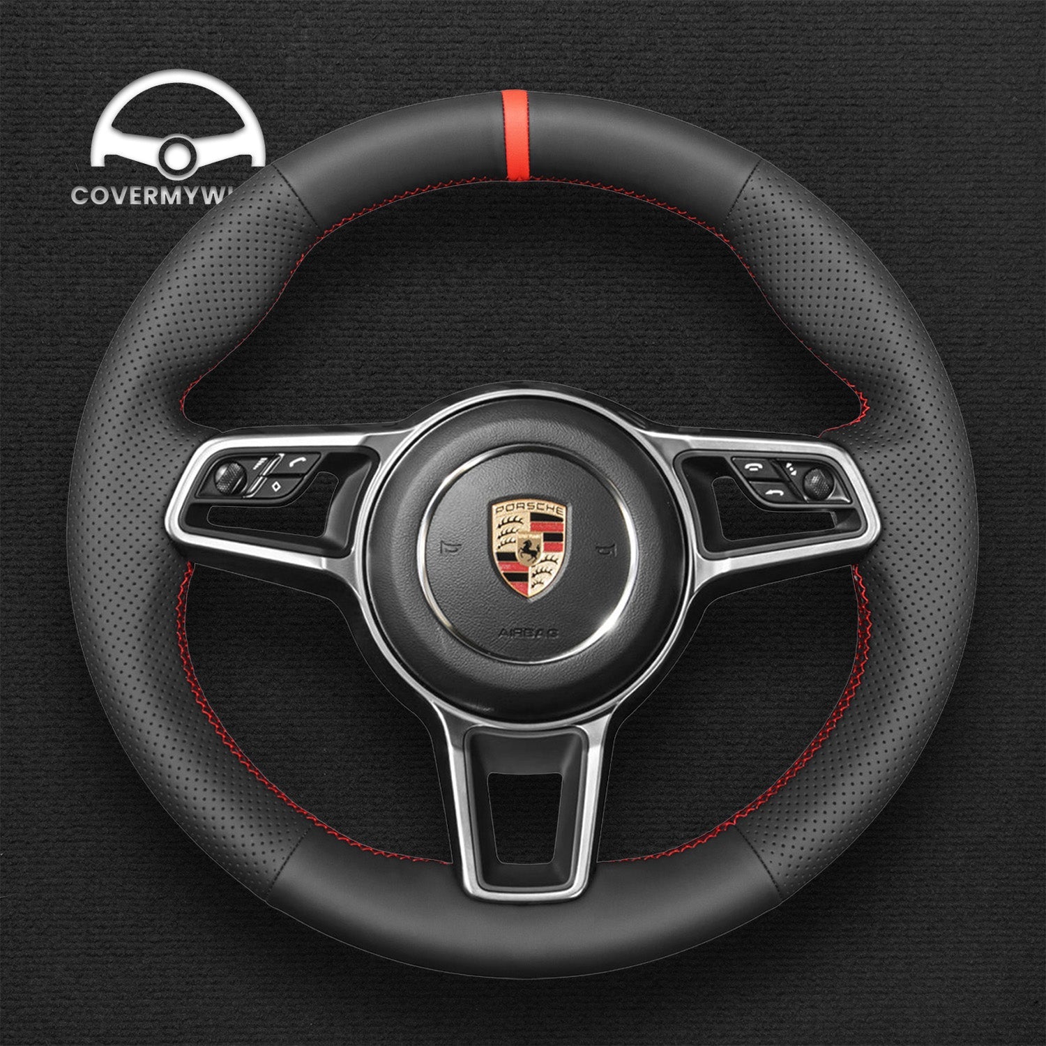 Steering Wheel Cover for Porsche 911 (991) (982) (918) 2016-2022 Cover My Wheel