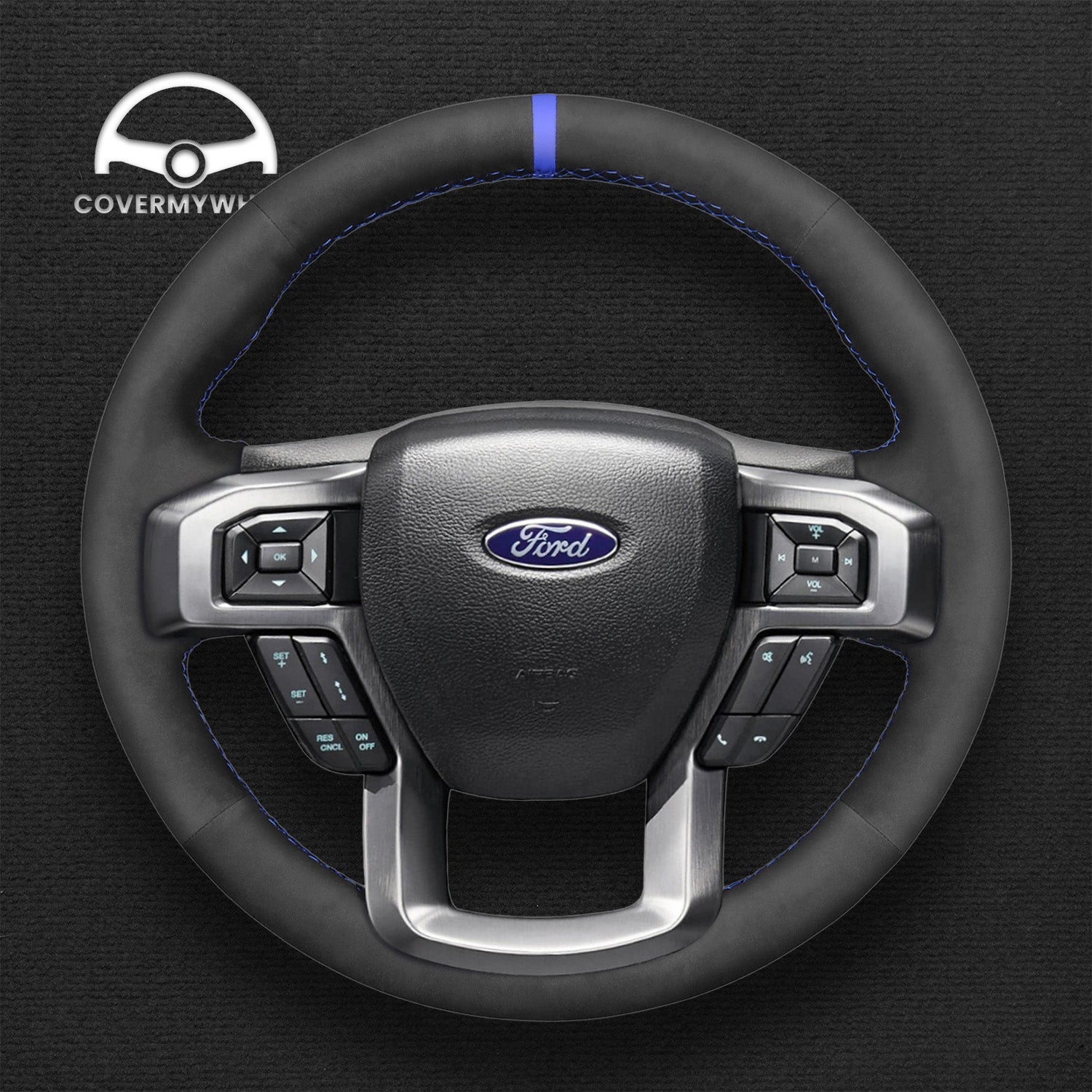Steering Wheel Cover for Ford F150 F250 F350 F450 Expedition Cover My Wheel