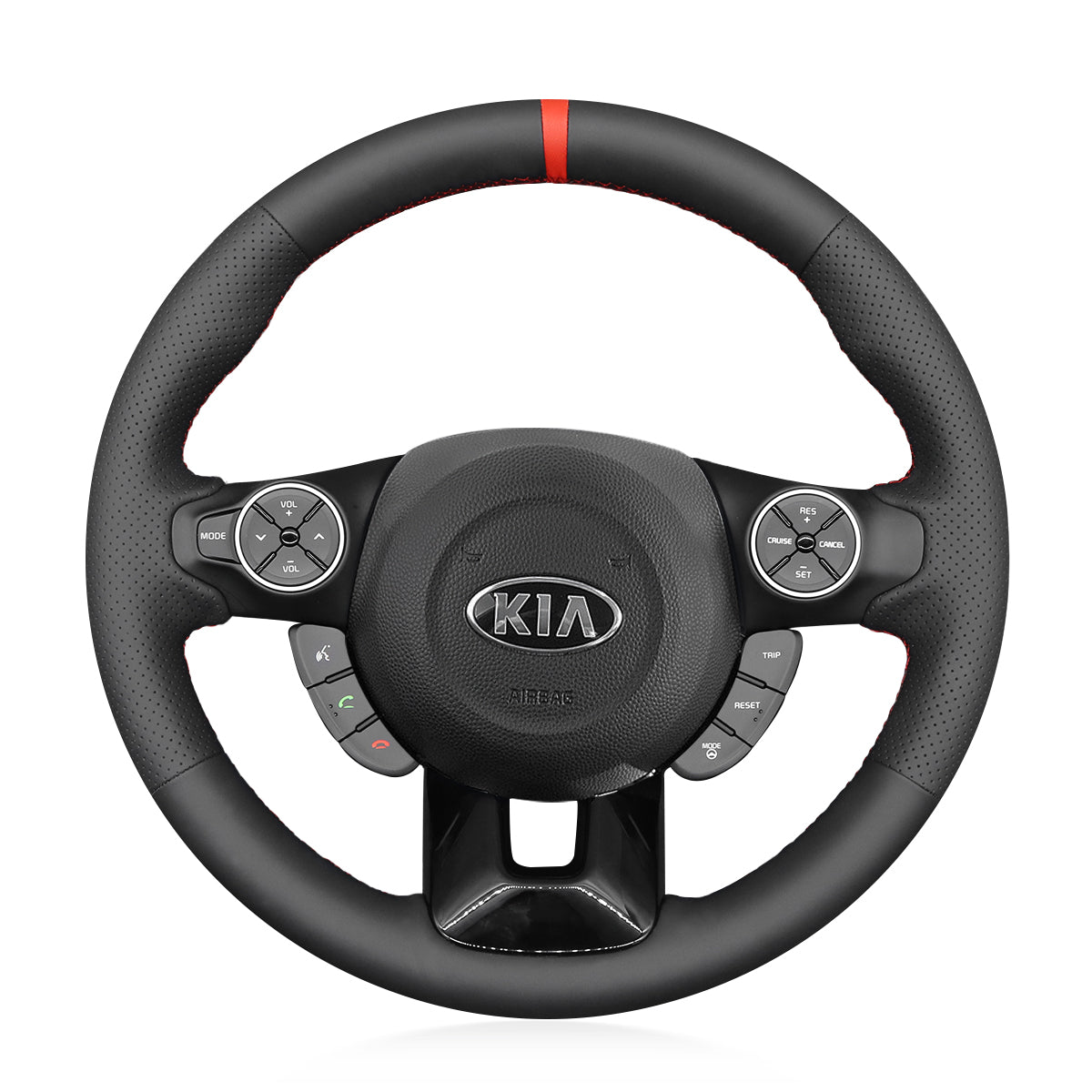 Steering Wheel Cover for Kia Soul (2014–2019) Cover My Wheel