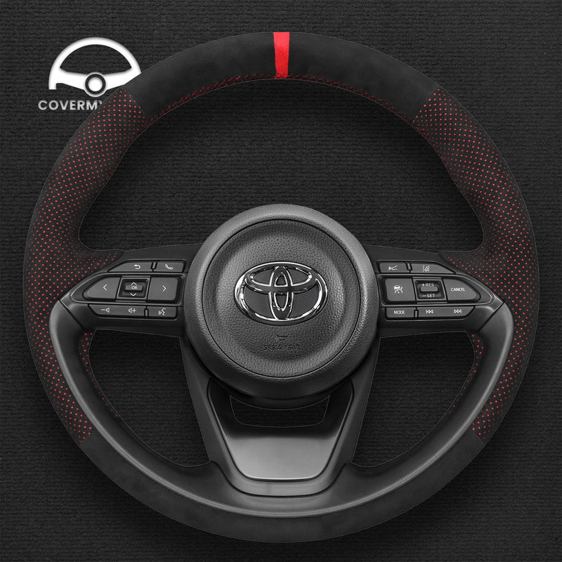 Steering Wheel Cover for Toyota Yaris Yaris Cross Aygo X 2020-2024 Cover My Wheel
