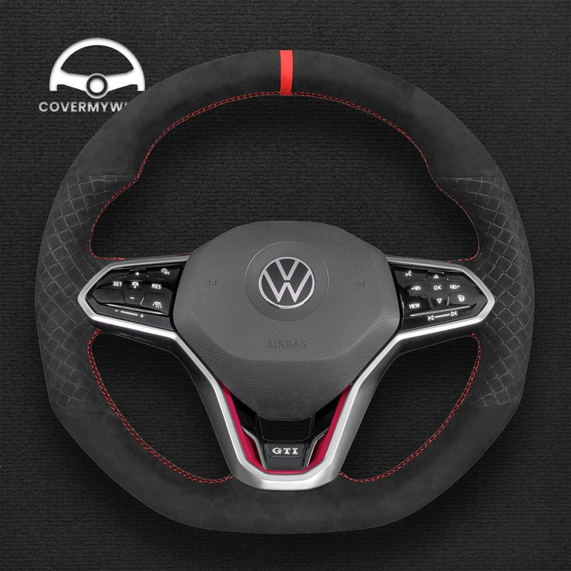 Steering Wheel Cover for Volkswagen Golf 8 GTI GTD GTE Arteon Tiguan Cover My Wheel