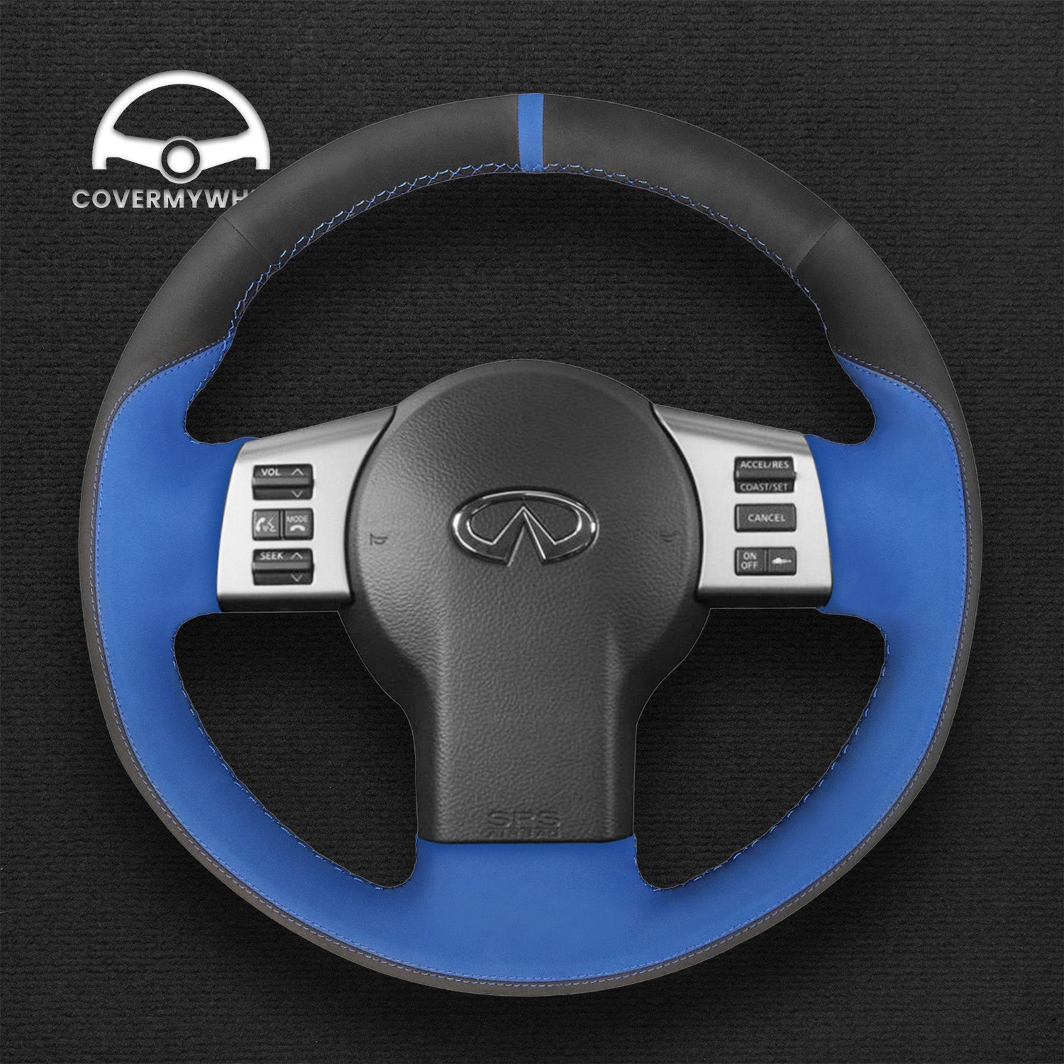 Steering Wheel Cover for Nissan 350Z 2002-2009 Cover My Wheel