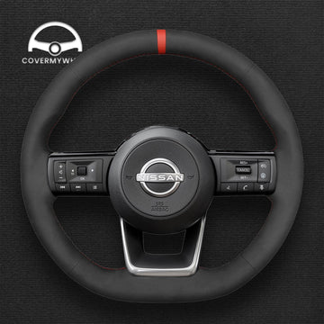 Steering Wheel Cover for Nissan Rogue Pathfinder Qashqai X-Trail 2021-2023