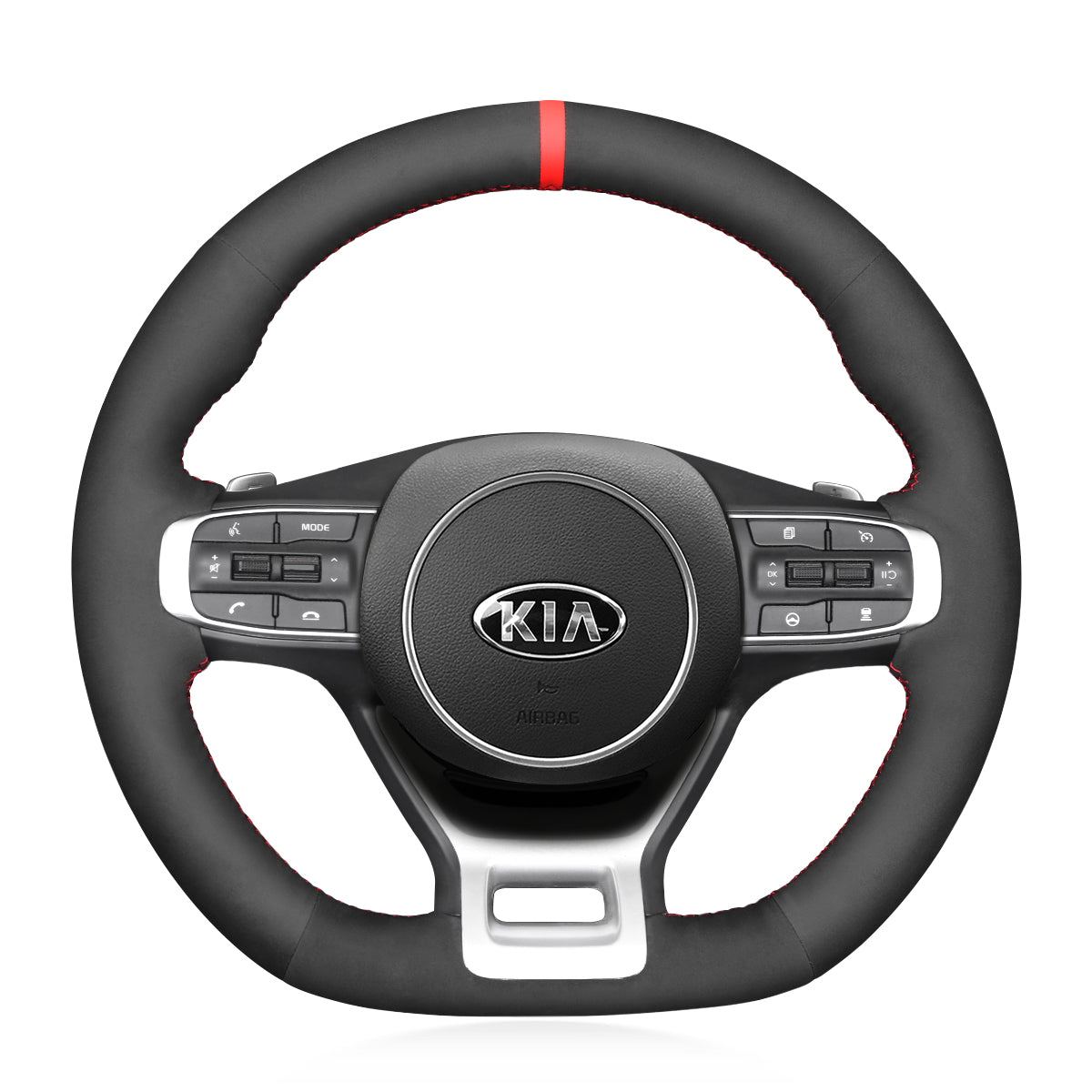 Steering Wheel Cover for Kia K5 GT, GT-Line & Optima (2021–2022) Cover My Wheel