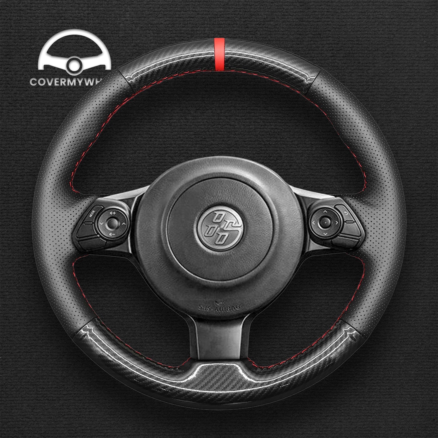 Steering Wheel Cover for Toyota 86 (GT86) 2016-2024 Cover My Wheel