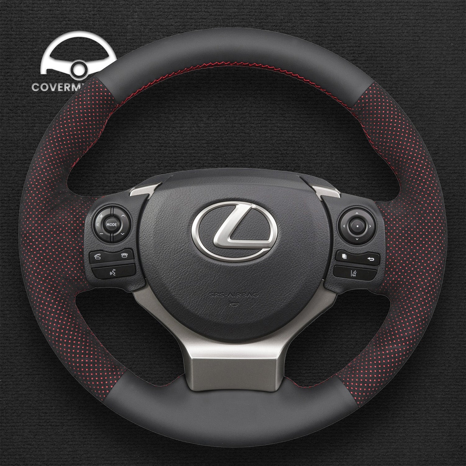 Steering Wheel Cover for Lexus IS200t IS250 IS500 IS F-Sport 2014 - 2024 Cover My Wheel