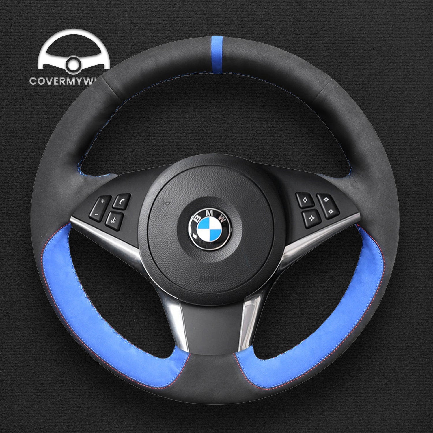 Steering Wheel Cover for BMW E60 E61 E63 E64 Cover My Wheel
