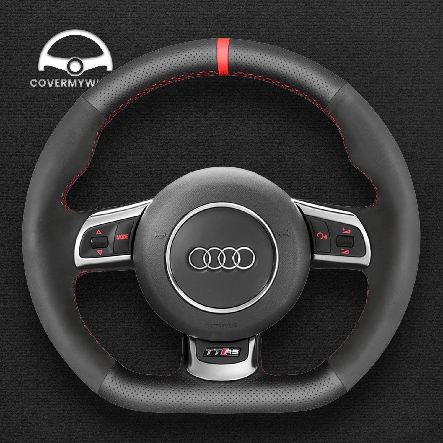 Steering Wheel Cover for Audi TT RS R8 RS3 RS6 Cover My Wheel