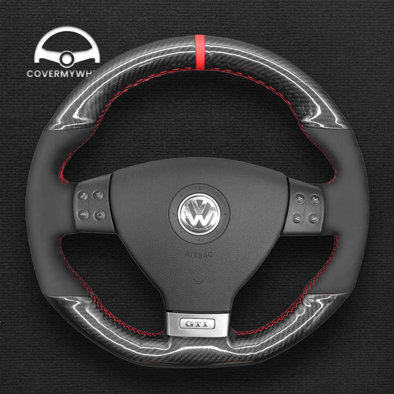 Steering Wheel Cover for Volkswagen GLI GTI Jetta (GLI) R32 Cover My Wheel