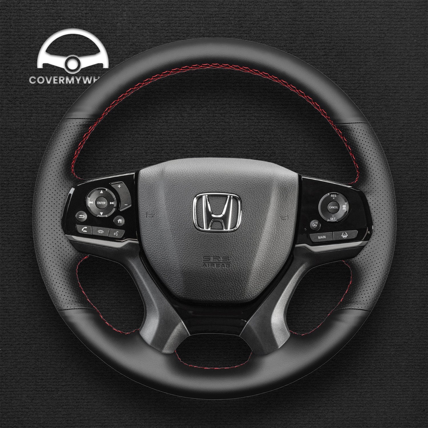 Steering Wheel Cover for Honda Pilot Passport Odyssey 2017-2022 Cover My Wheel