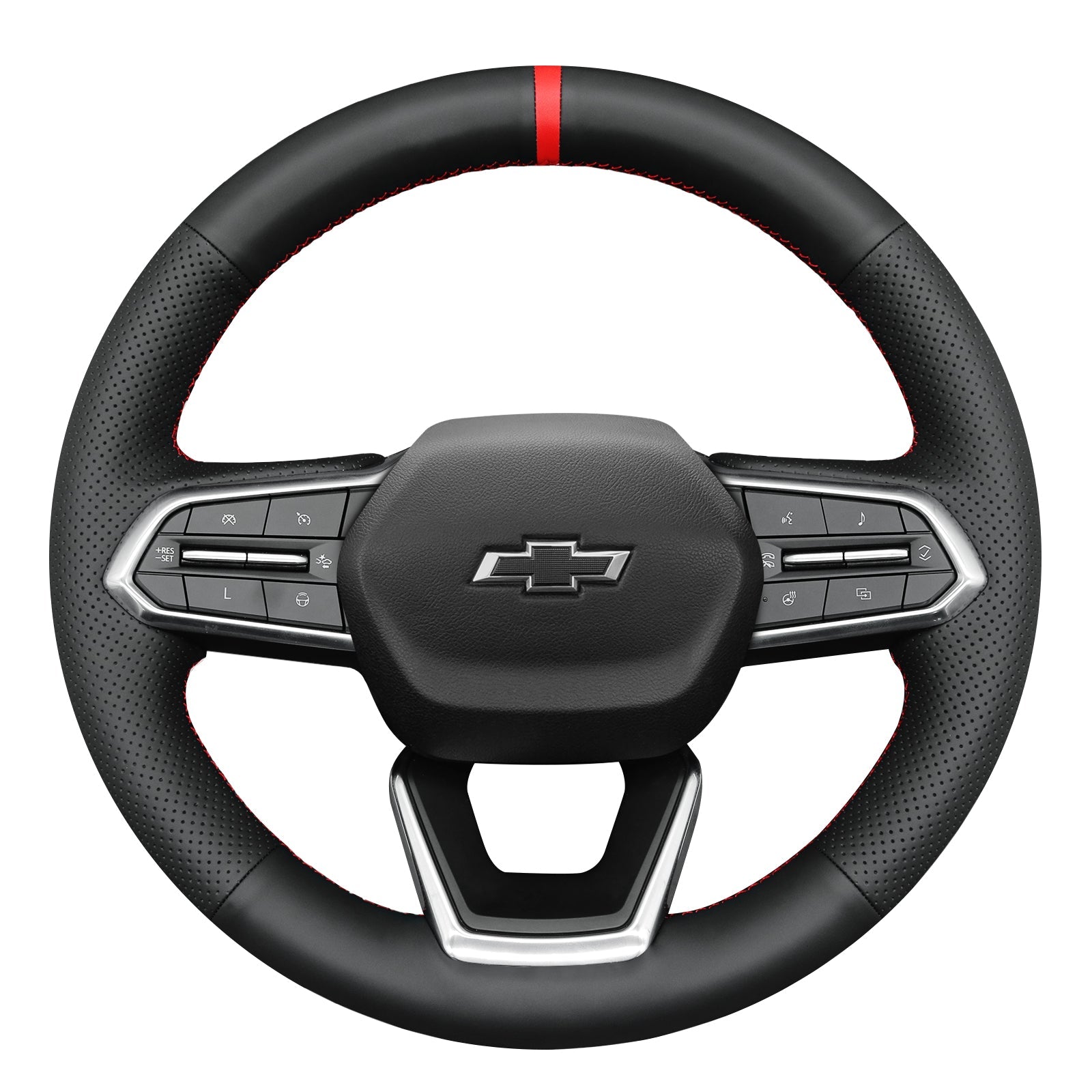 Steering Wheel Cover for Chevrolet Equinox, Silverado EV, Traverse, Blazer EV, Tahoe & Suburban (2024–2025) Cover My Wheel