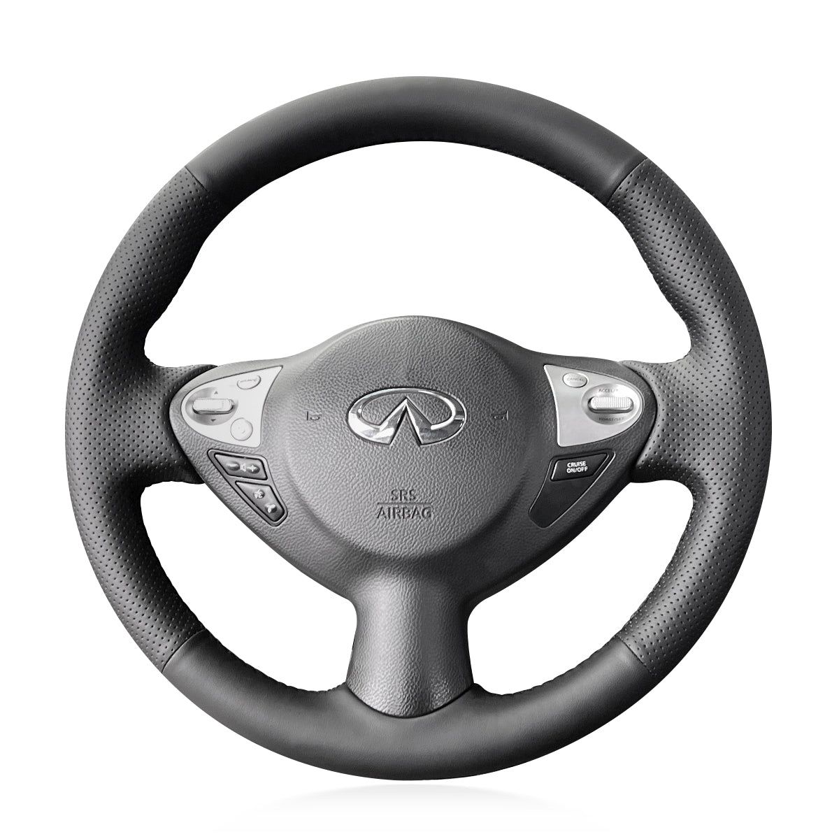 Steering Wheel Cover for Infiniti FX35 FX37 FX50 QX70 2009-2018 Cover My Wheel