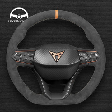 Steering Wheel Cover for SEAT Leon Cupra Leon Ateca Tarraco 2020–2021