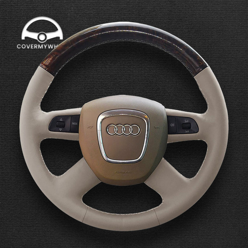 Steering Wheel Cover for Audi 8P B8 B7 8T C6 D3 8R 4L Cover My Wheel