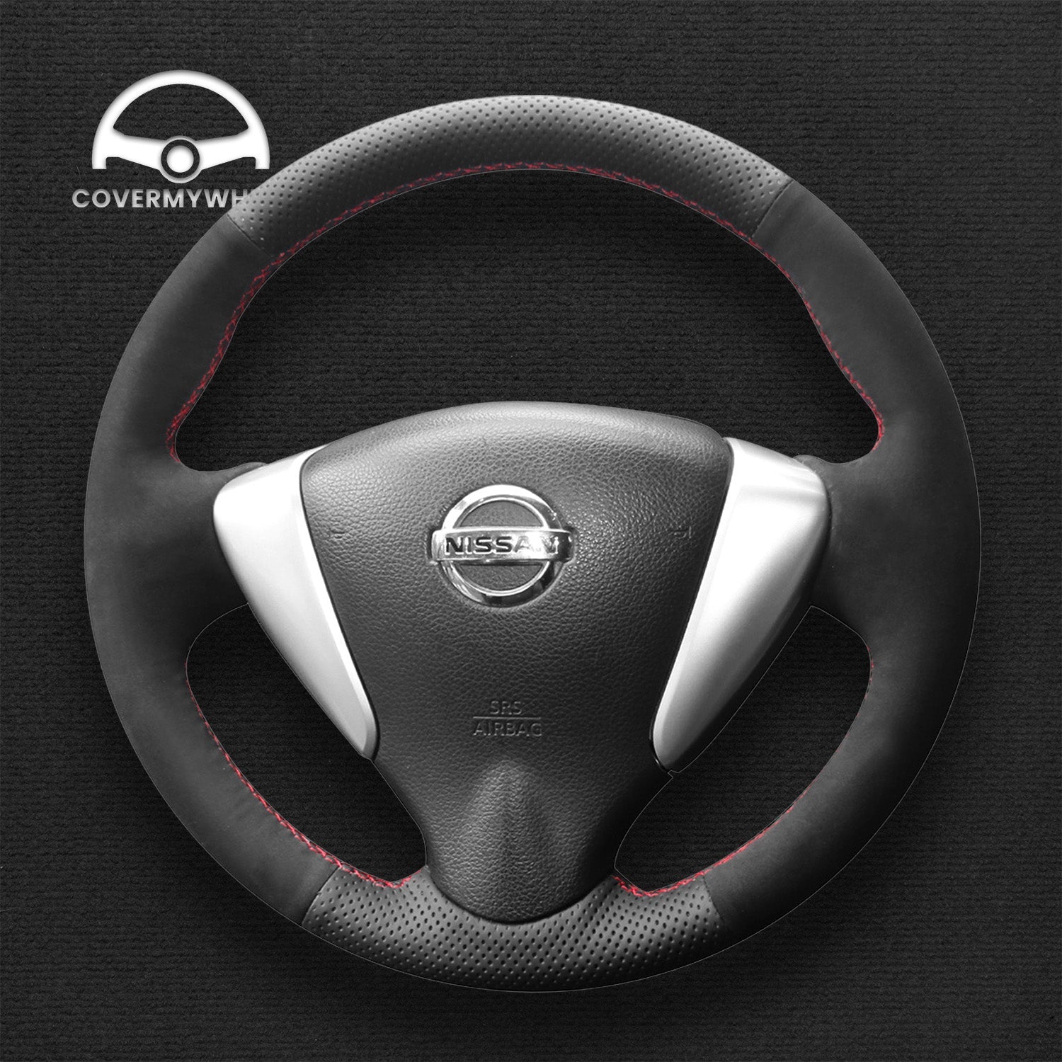 Steering Wheel Cover for Nissan Sentra Versa Versa Note NV200 2013–2021 Cover My Wheel