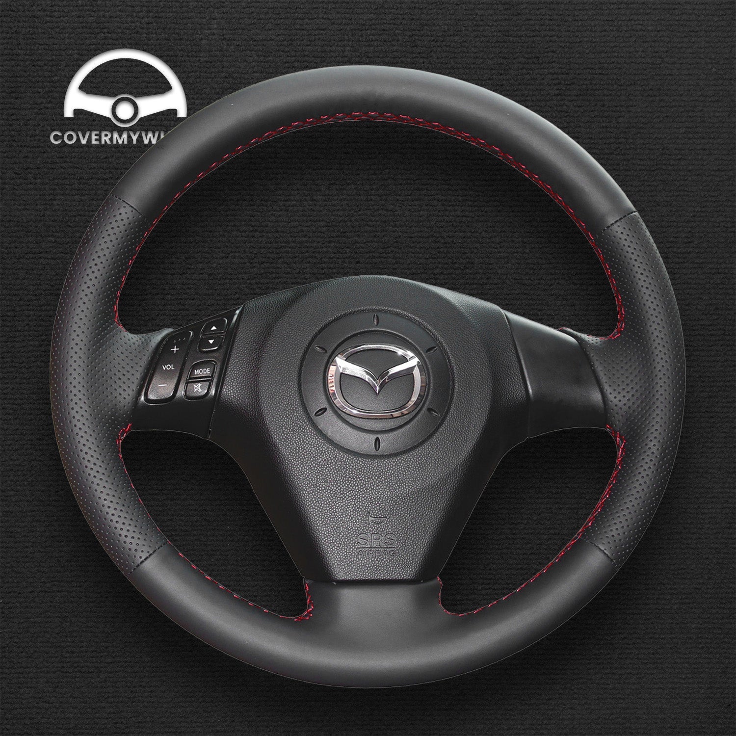 Steering Wheel Cover for Mazda 3 Axela 5 6 Atenza 2003–2010 Cover My Wheel