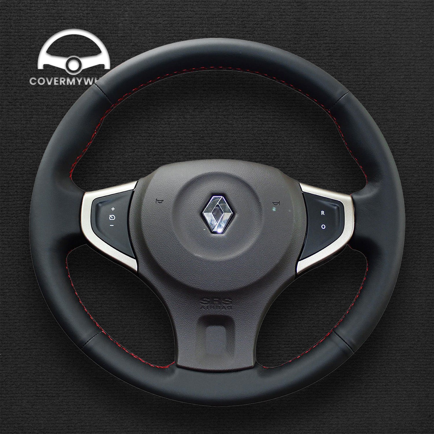 Steering Wheel Cover for Renault Koleos 2007–2015 Samsung QM5 2007–2014