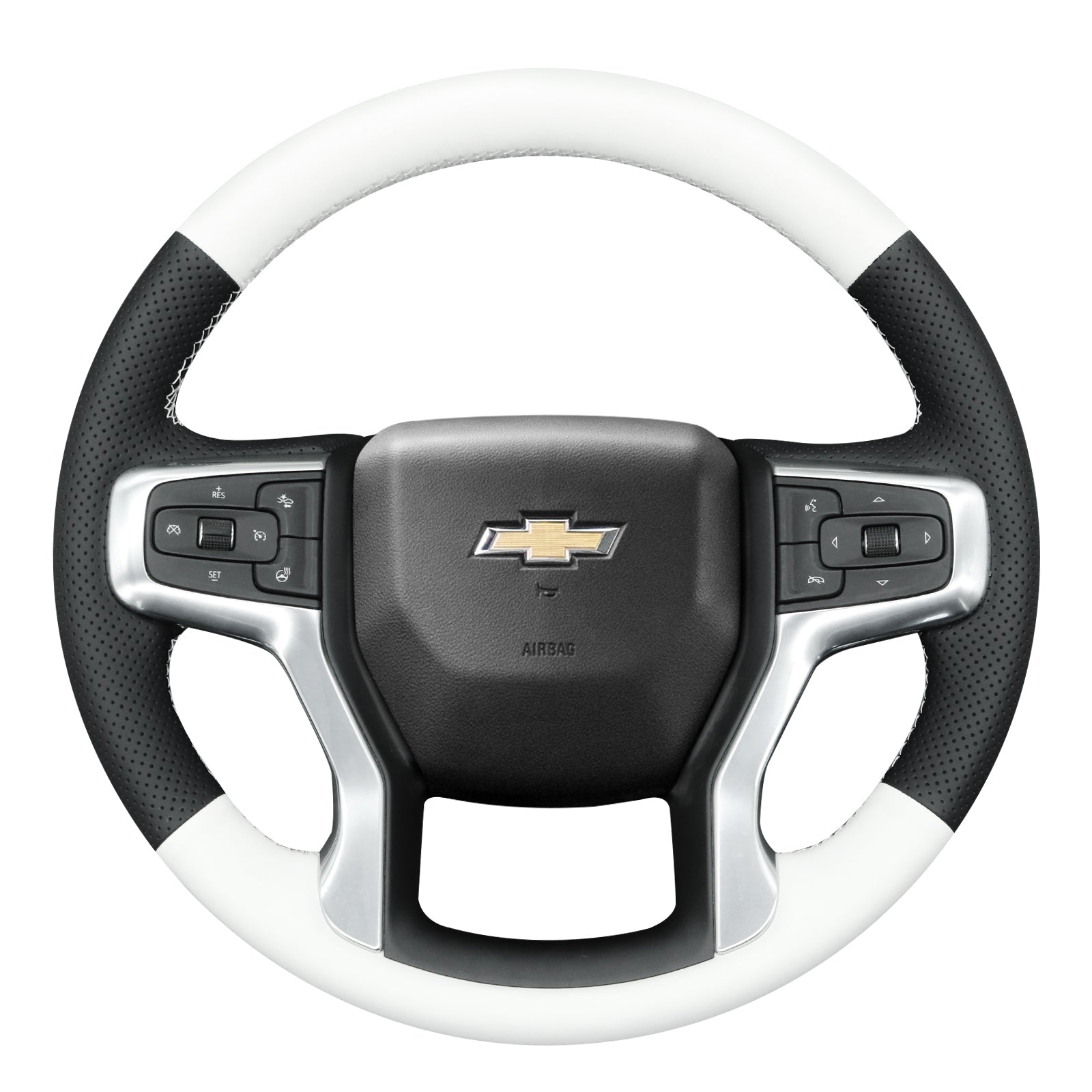 Steering Wheel Cover for Chevrolet Silverado, Blazer, Suburban & Tahoe (2019–2024) Cover My Wheel