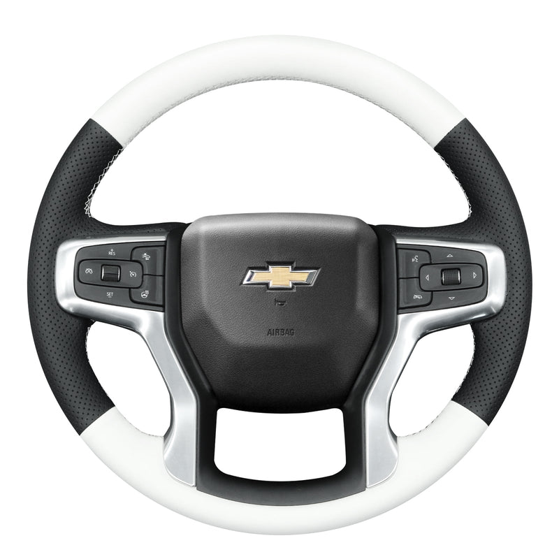 Steering Wheel Cover for Chevrolet Silverado, Blazer, Suburban & Tahoe (2019–2024) Cover My Wheel
